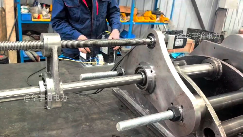 华宇通对轮镗孔设备研发成功