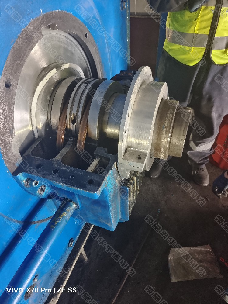 华能某厂折返式油挡改造项目